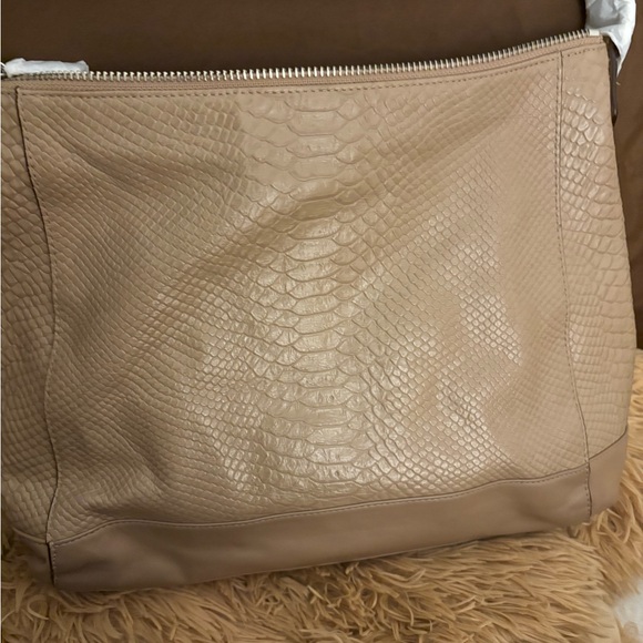 Coach Charlie Python-Embossed Leather Hobo - Picture 5 of 8